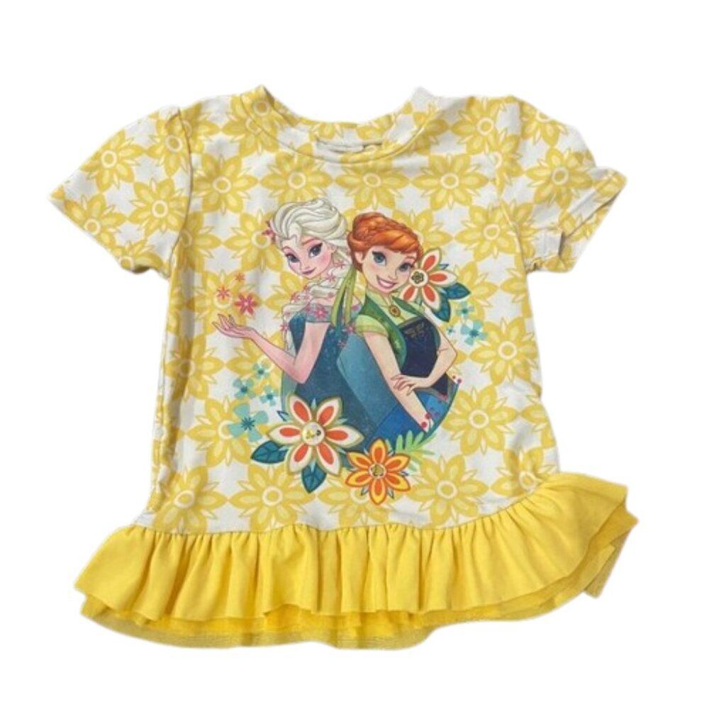 Disney Frozen Elsa Swim Top Size 4T